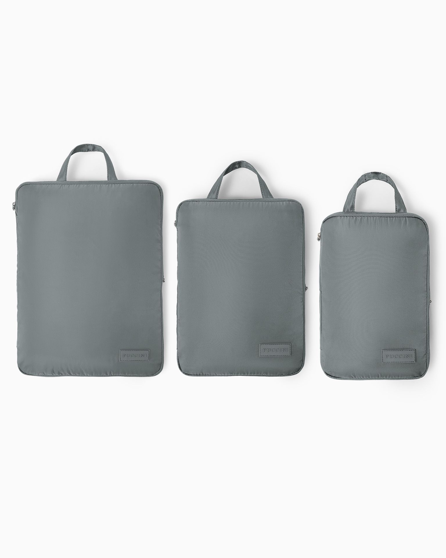 Kompresný cestovný organizér sivý