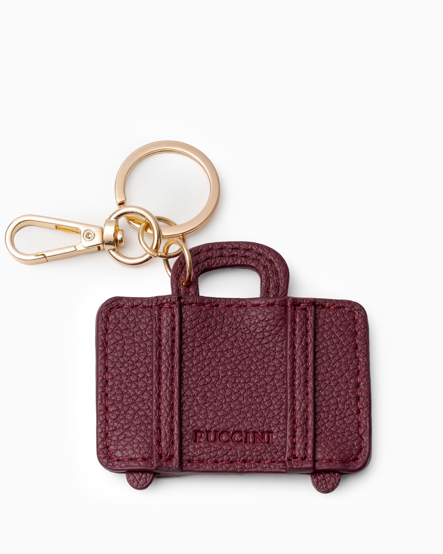 Kľúčenka do kabelky kufrík fialová