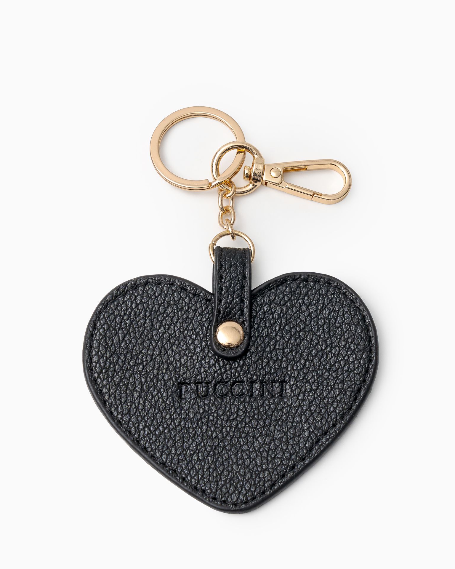 Kľúčenka do kabelky srdce čierne