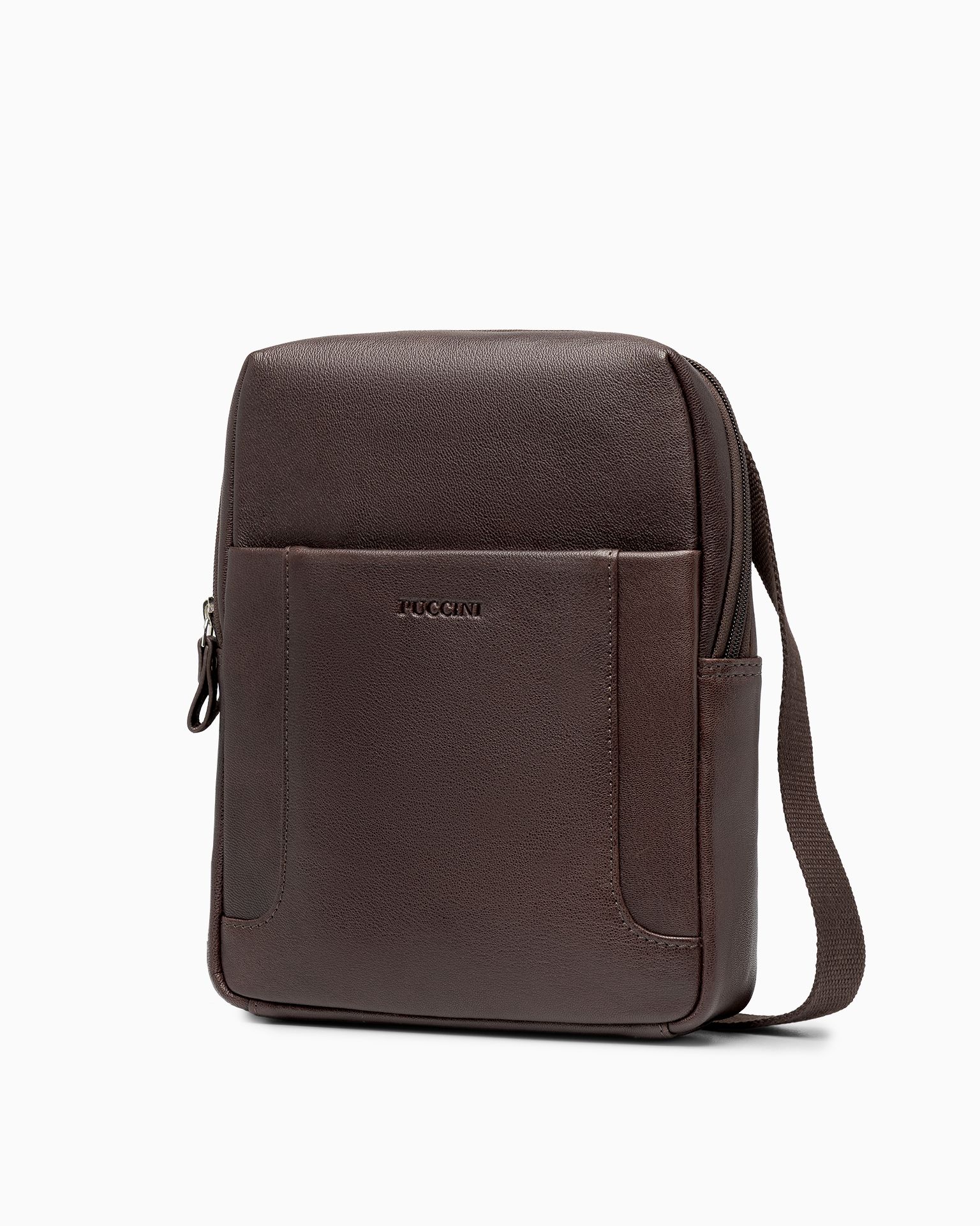 Pánska taška z prírodnej kože hnedá