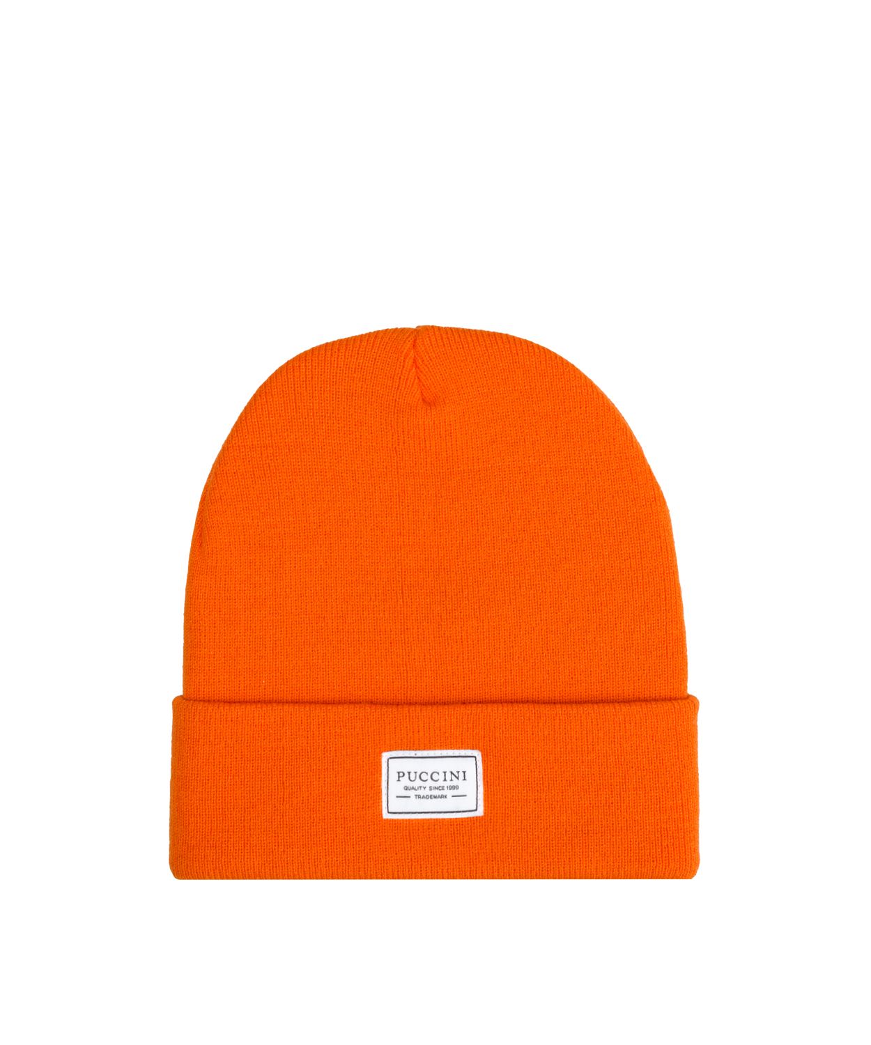Oranžová beanie čiapka
