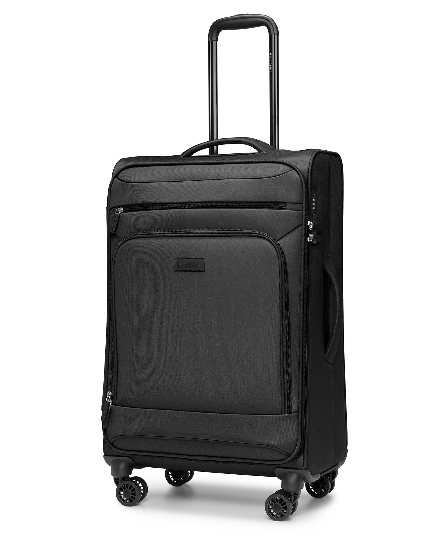 Stredné puzdro mäkké čierne