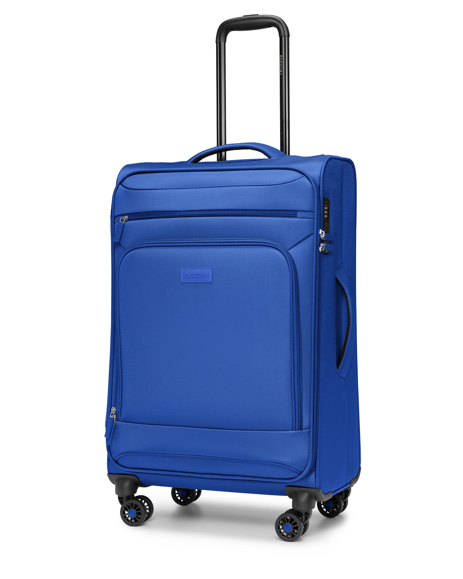 Stredné puzdro mäkké modré