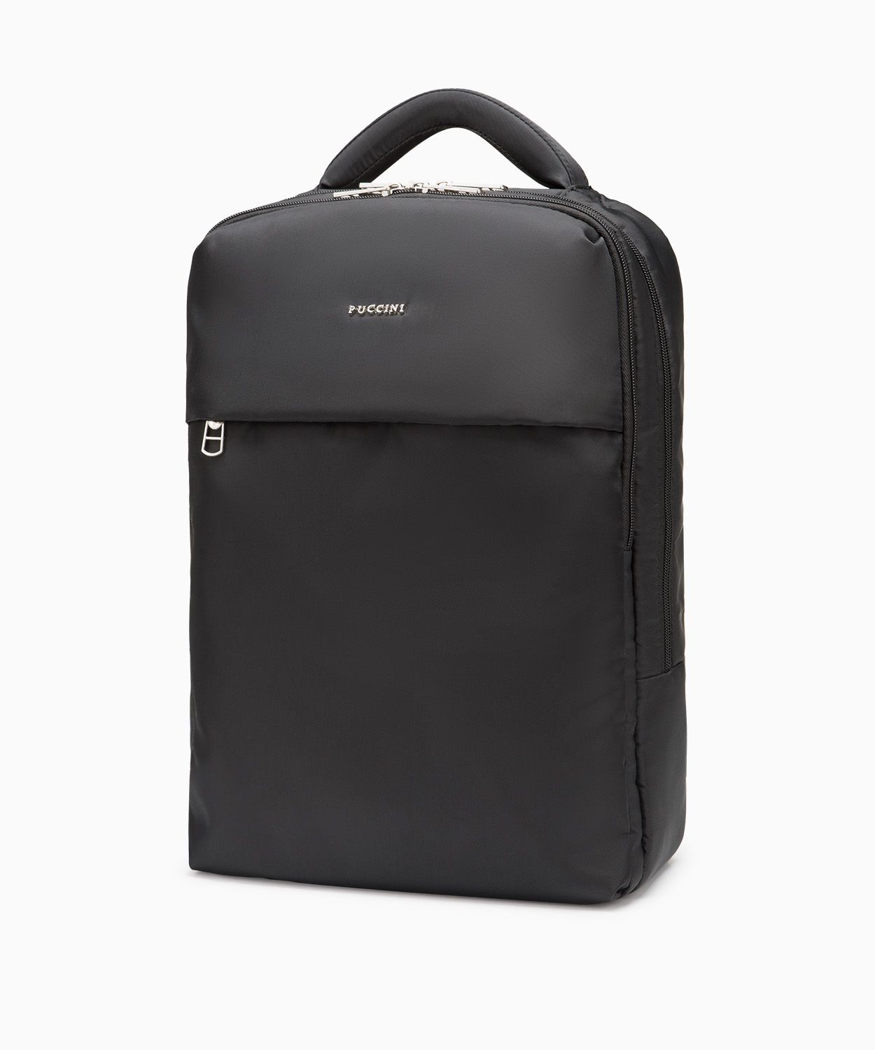 Čierny dvojkomorový batoh