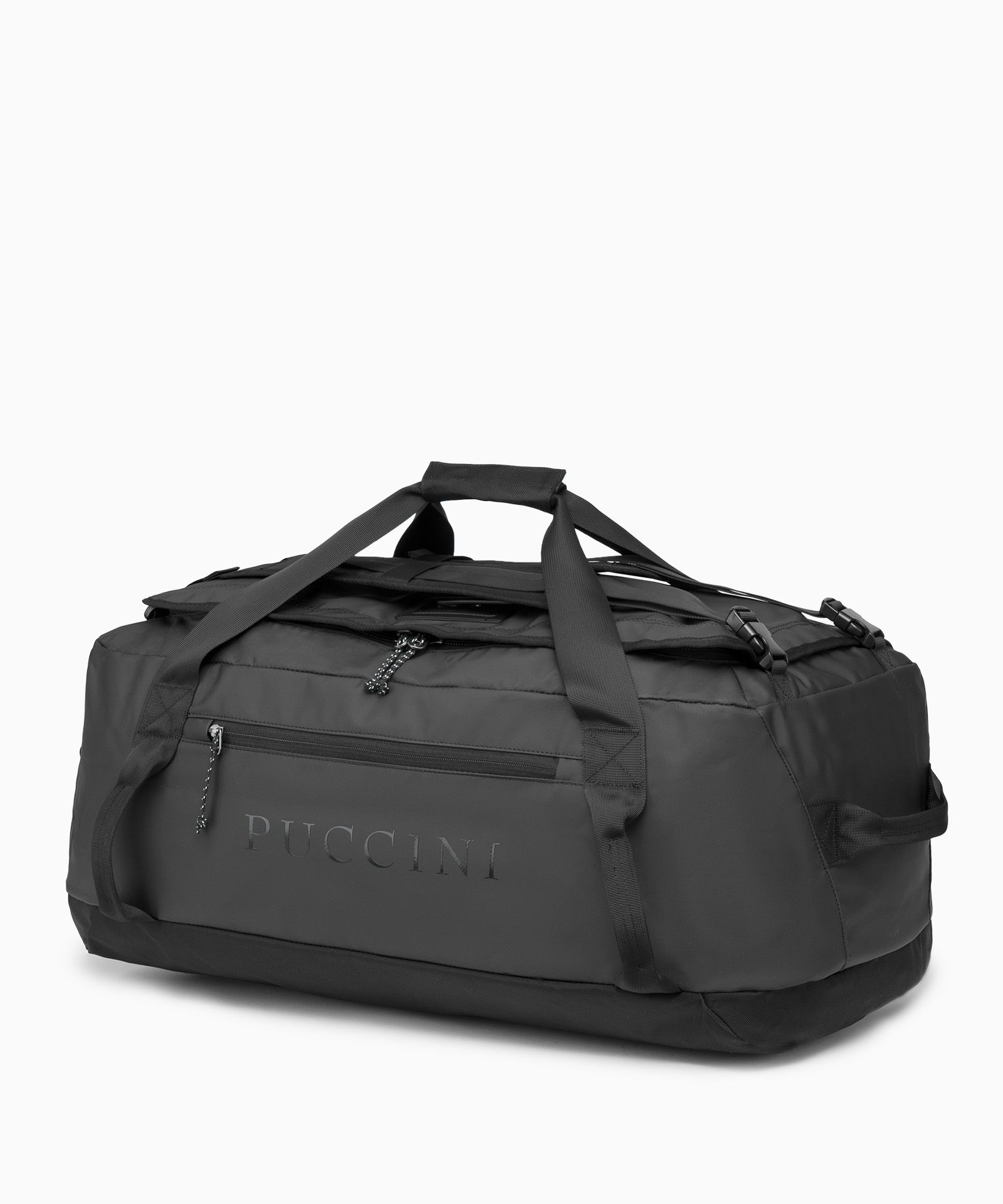 Cestovná taška s funkciou batohu 2v1 čierna veľkosť L