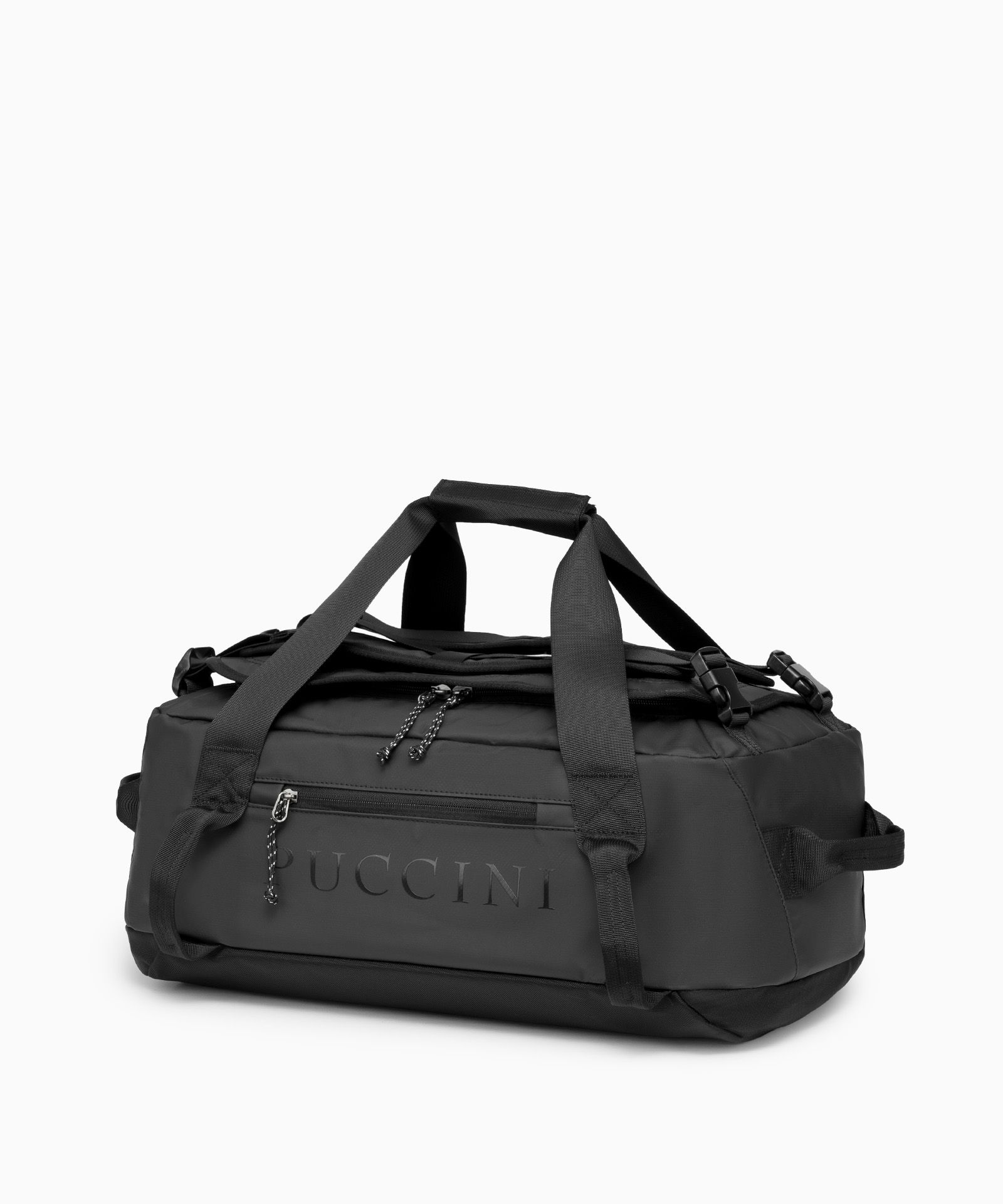 Cestovná taška s funkciou batohu 2v1 čierna veľkosť S