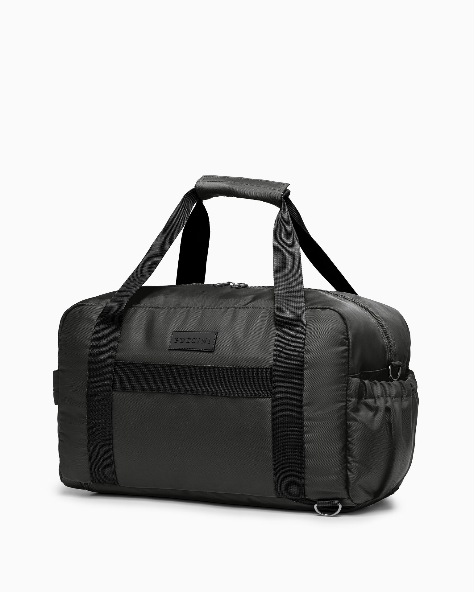 Cestovná taška 2v1 s funkciou batohu čierna