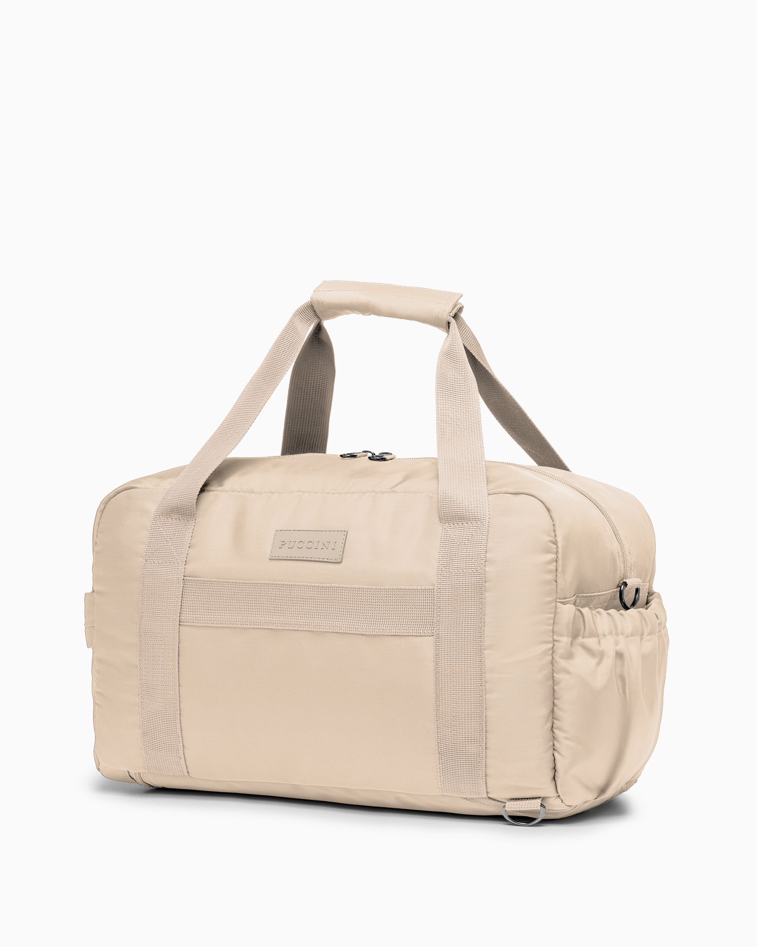 Cestovná taška 2v1 s funkciou batohu béžová