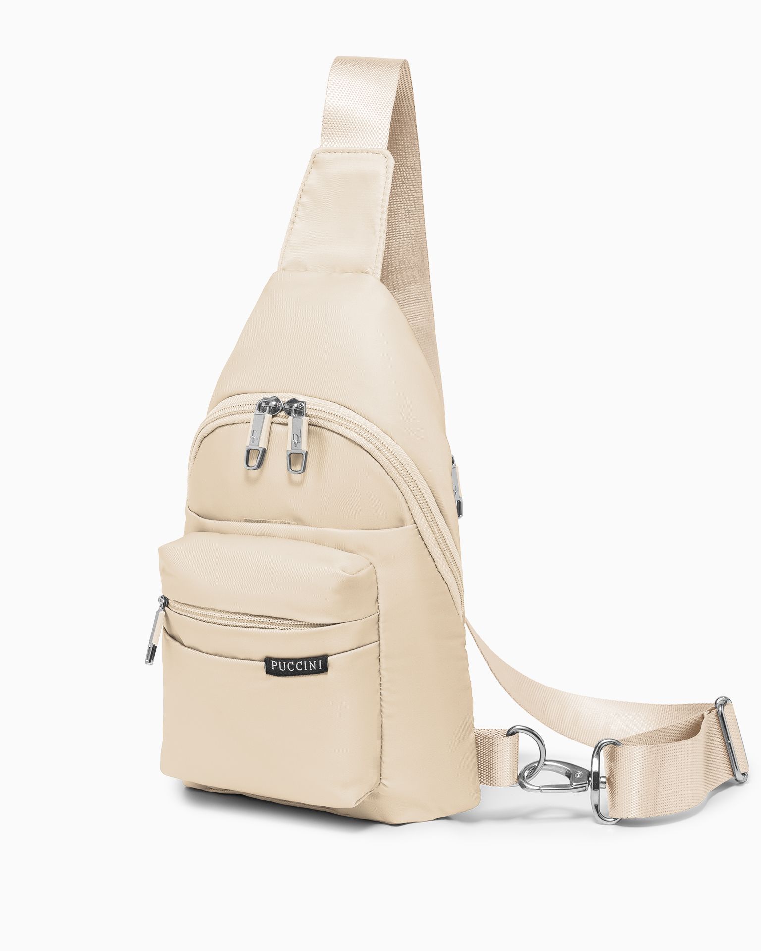 Batoh na jedno rameno Sling Bag – svetlobéžový