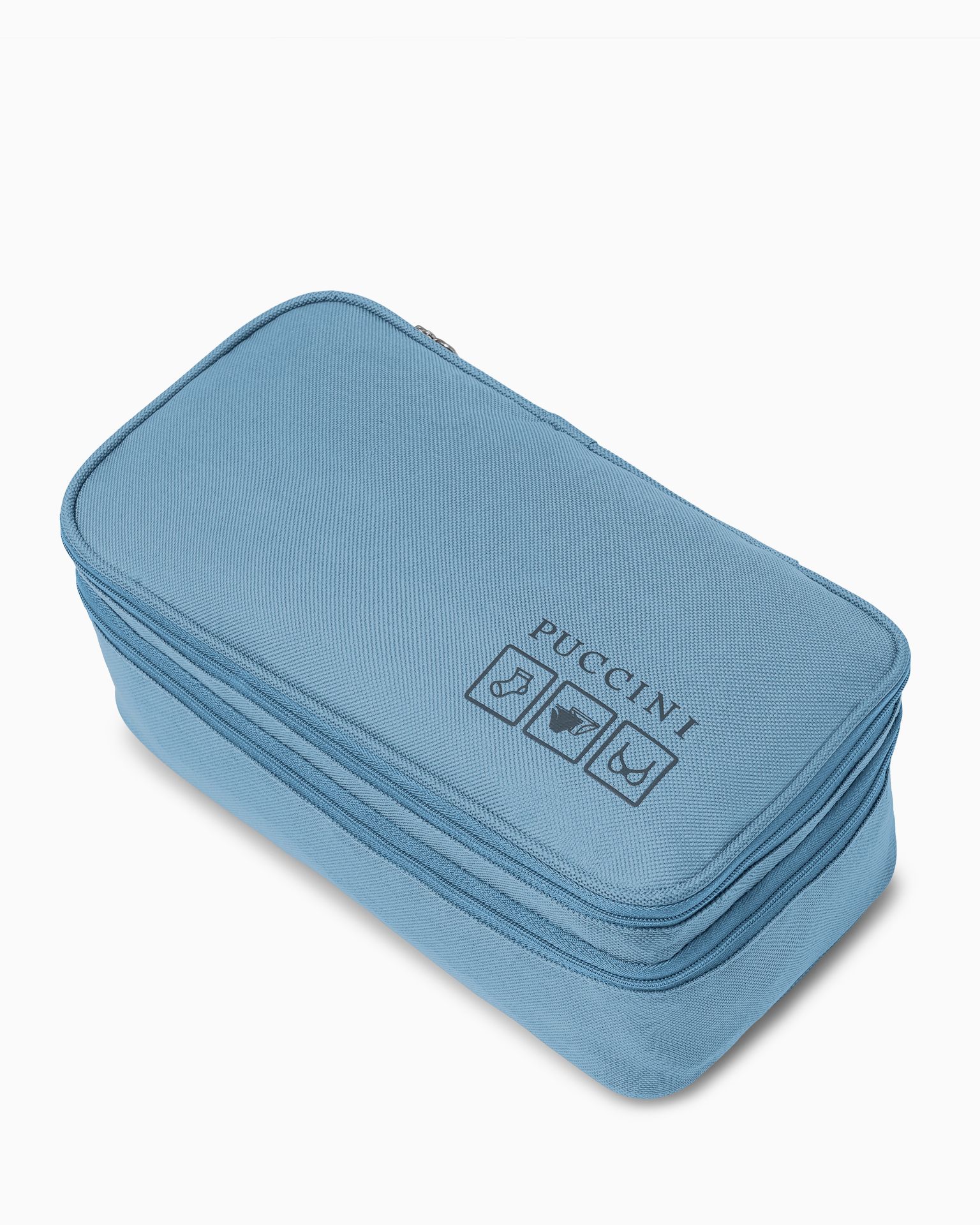 Organizér na spodnú bielizeň modrý