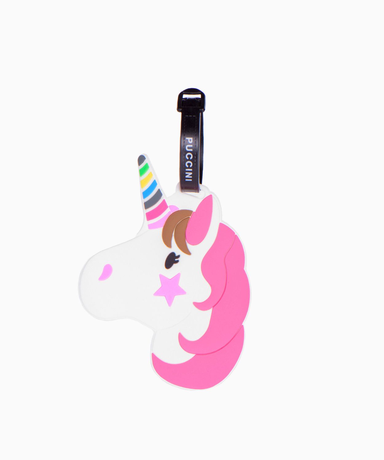 Prívesok na batožinu hlava jednorožca