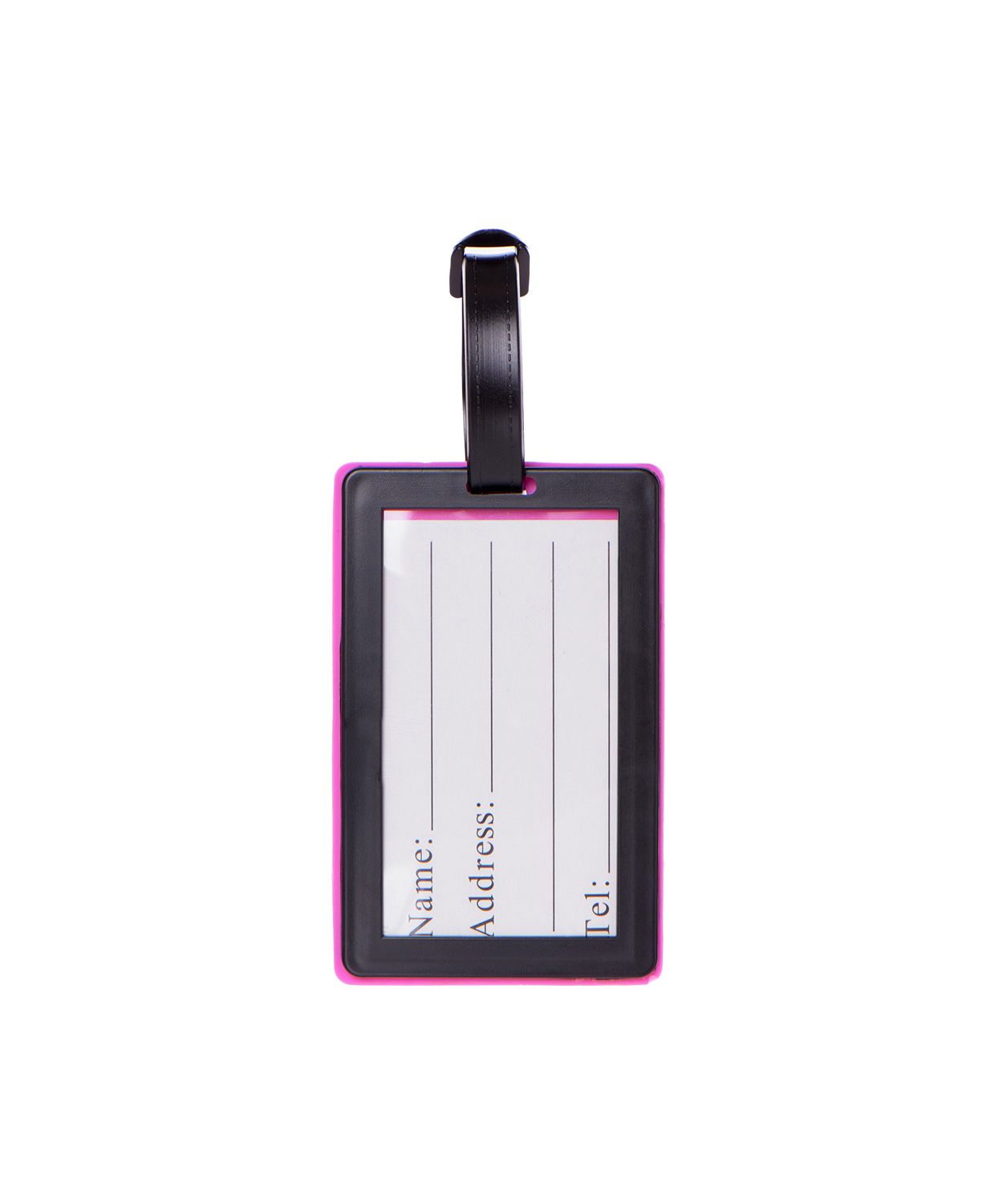 Prívesok na batožinu obdĺžnik s nápisom