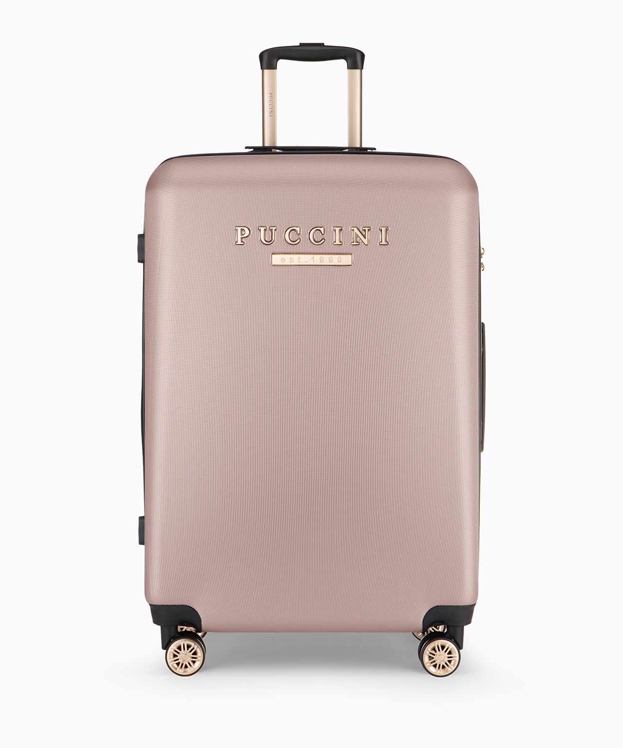 Veľký kufor ABS na kolieskach ružový