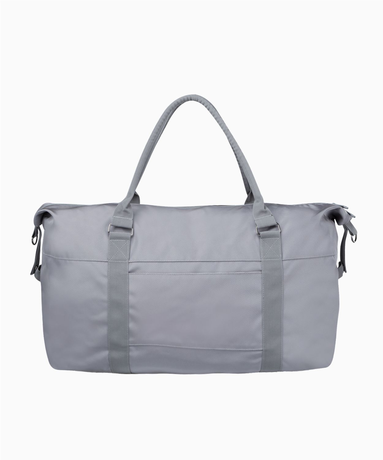 Šedá cestovná taška s nastaviteľným popruhom
