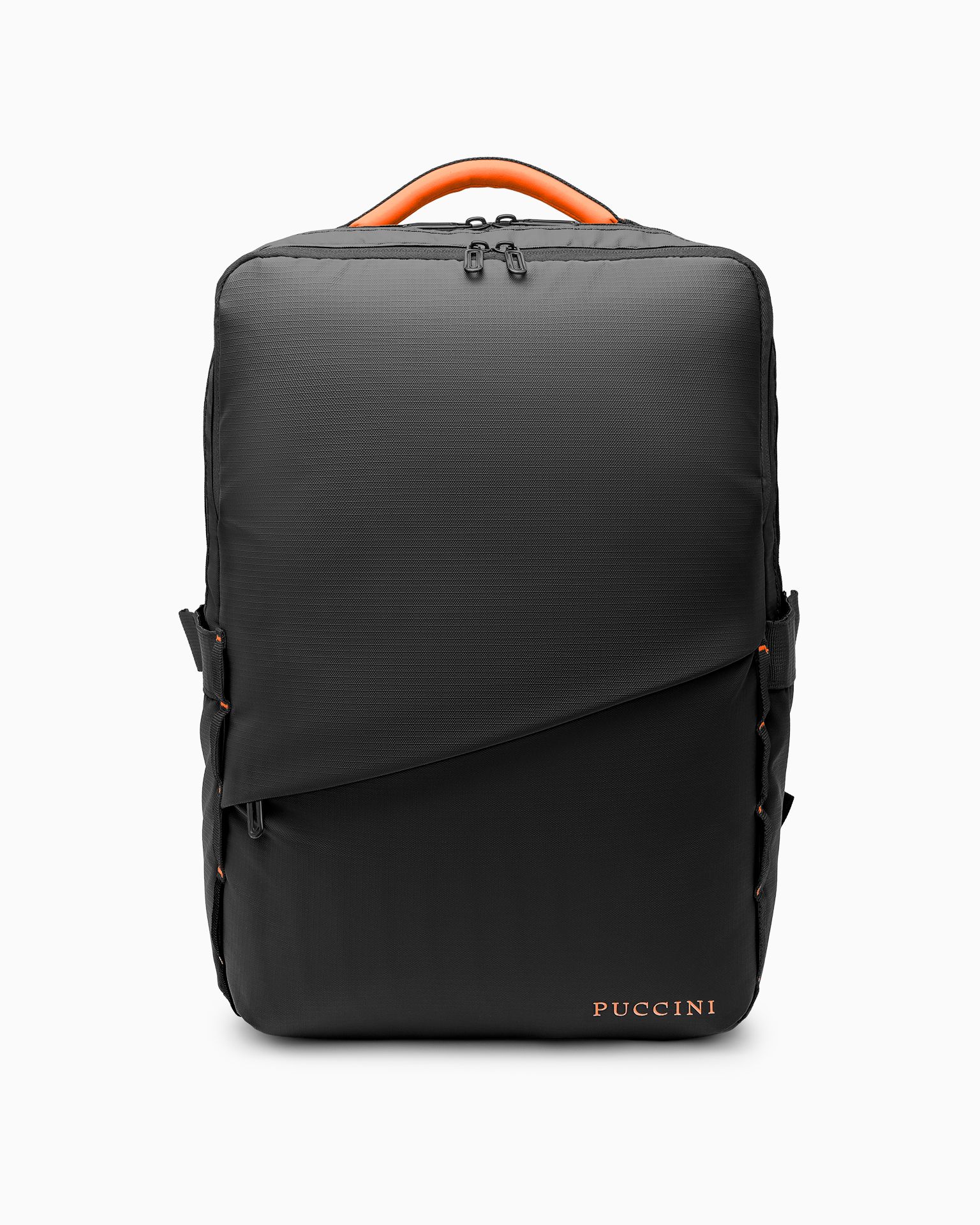 Veľký čierny cestovný batoh