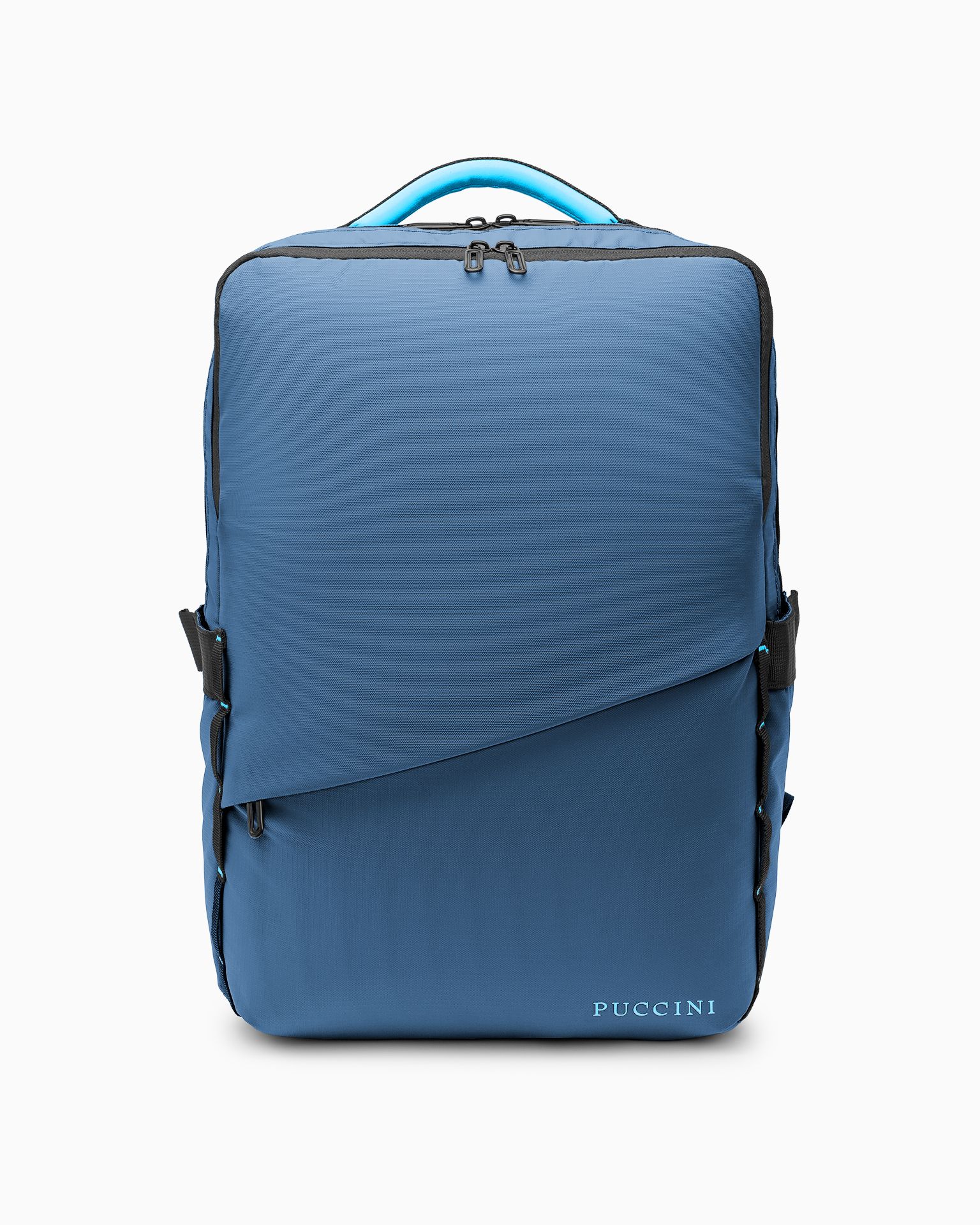 Veľký modrý cestovný batoh