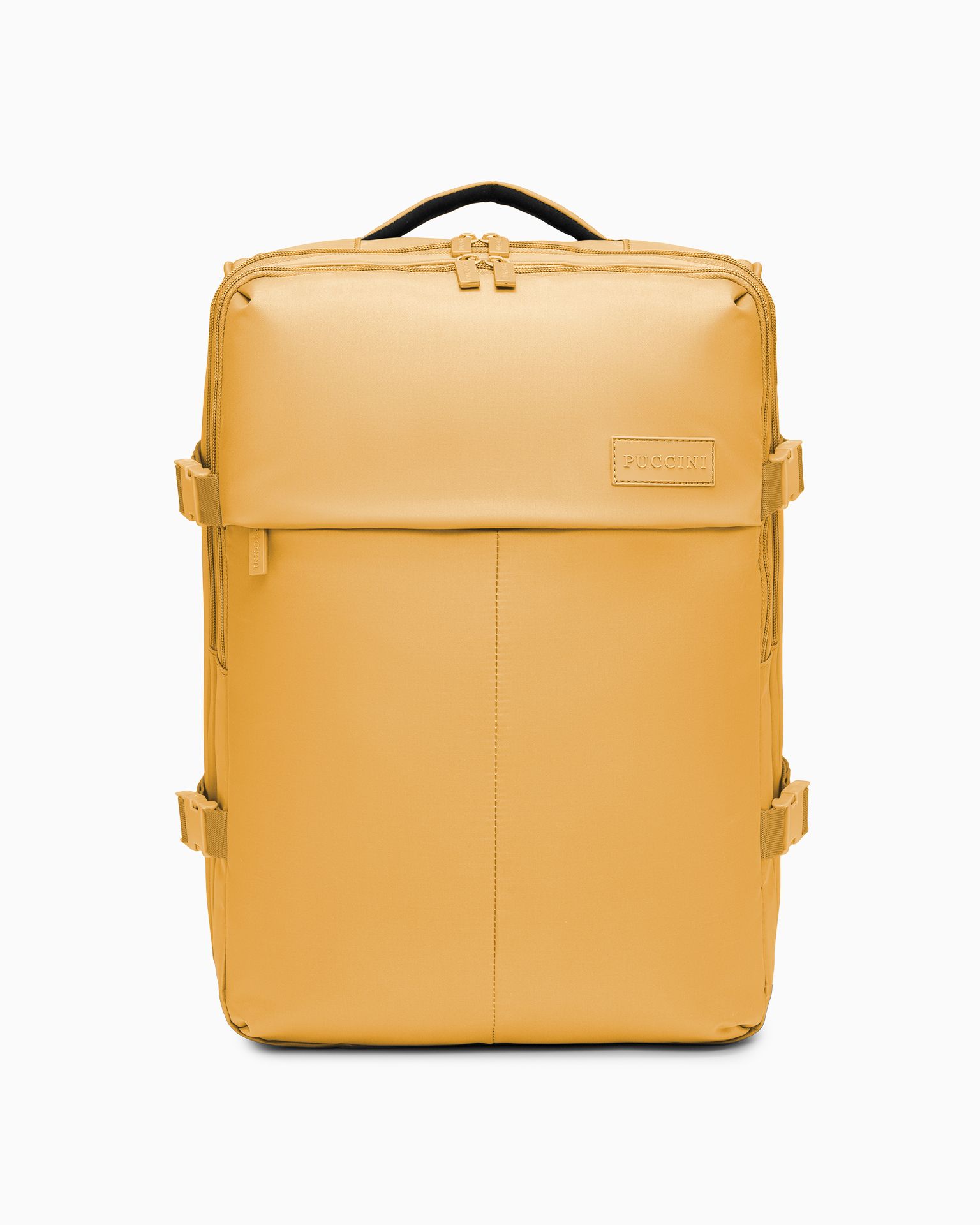 Cestovný batoh s vreckom na 15,6" notebook žltý