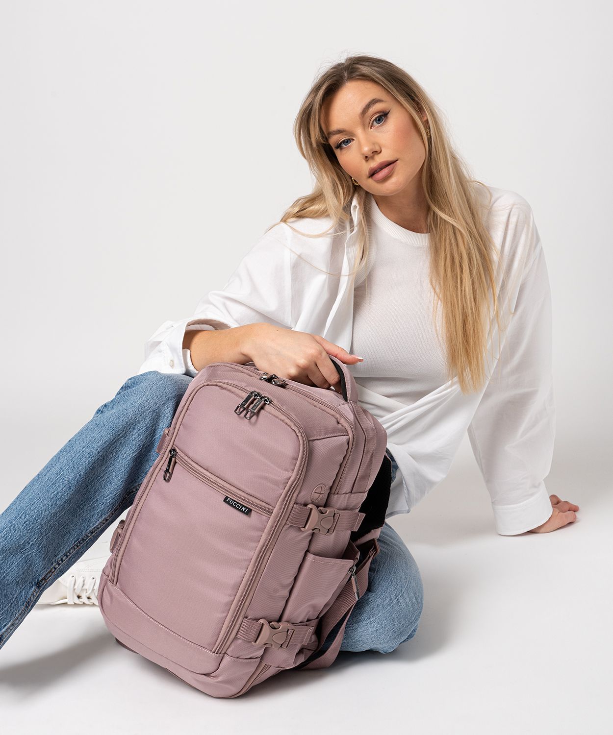 Multifunkčný batoh ružový