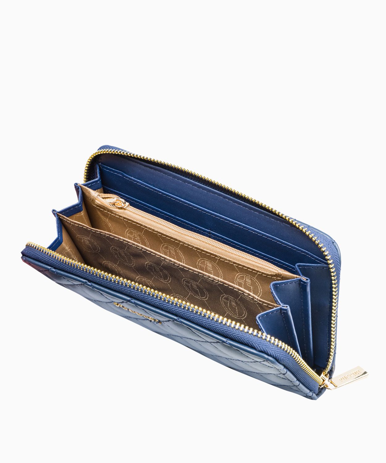 Dámska granátová prešívaná peňaženka