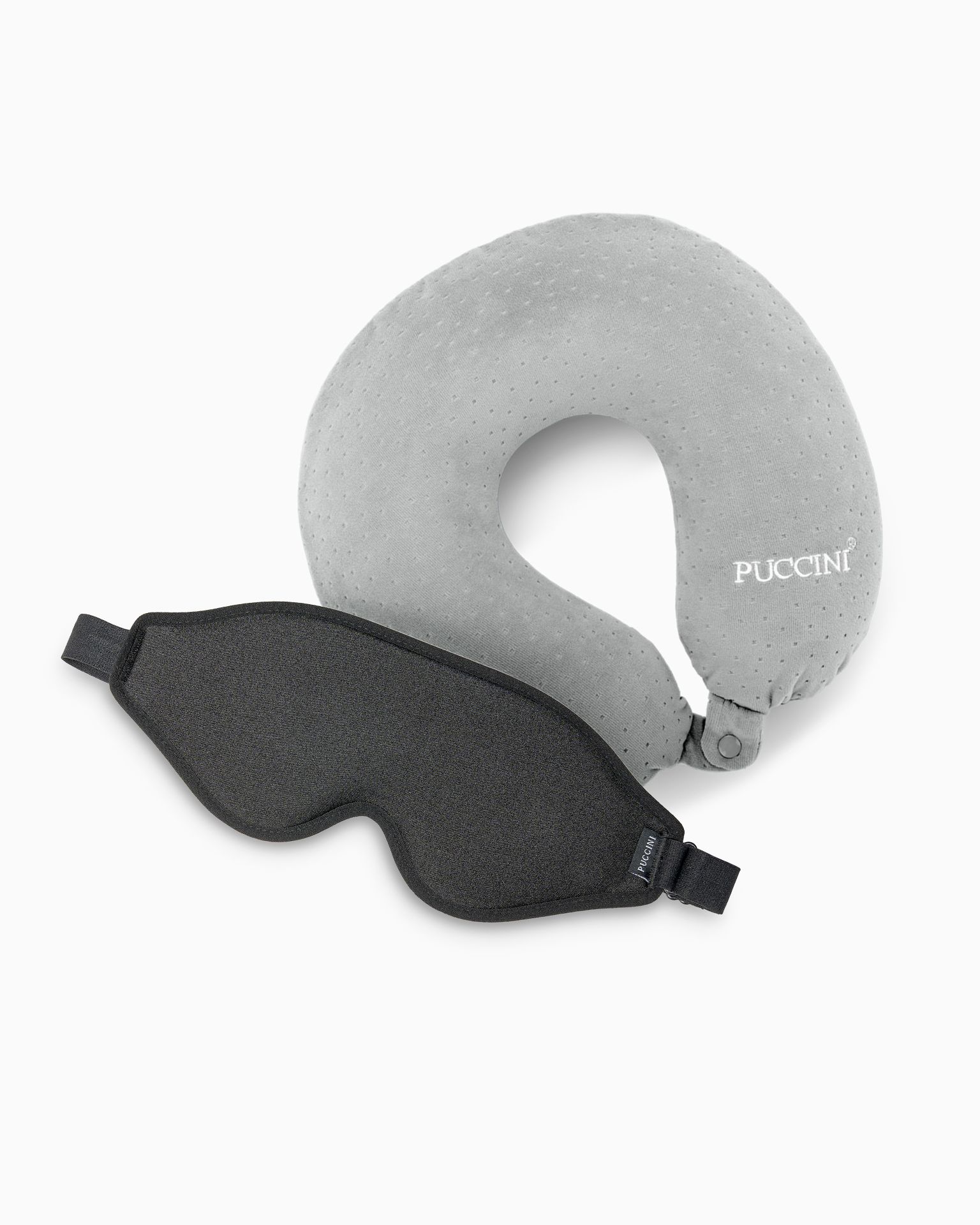 Sada maska na oči na spanie + cestovný vankúš