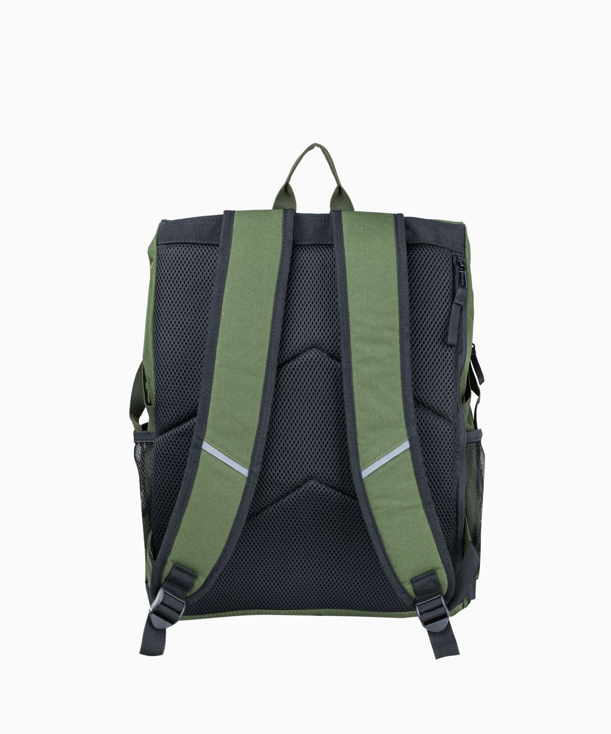 Veľký zelený batoh s vreckami