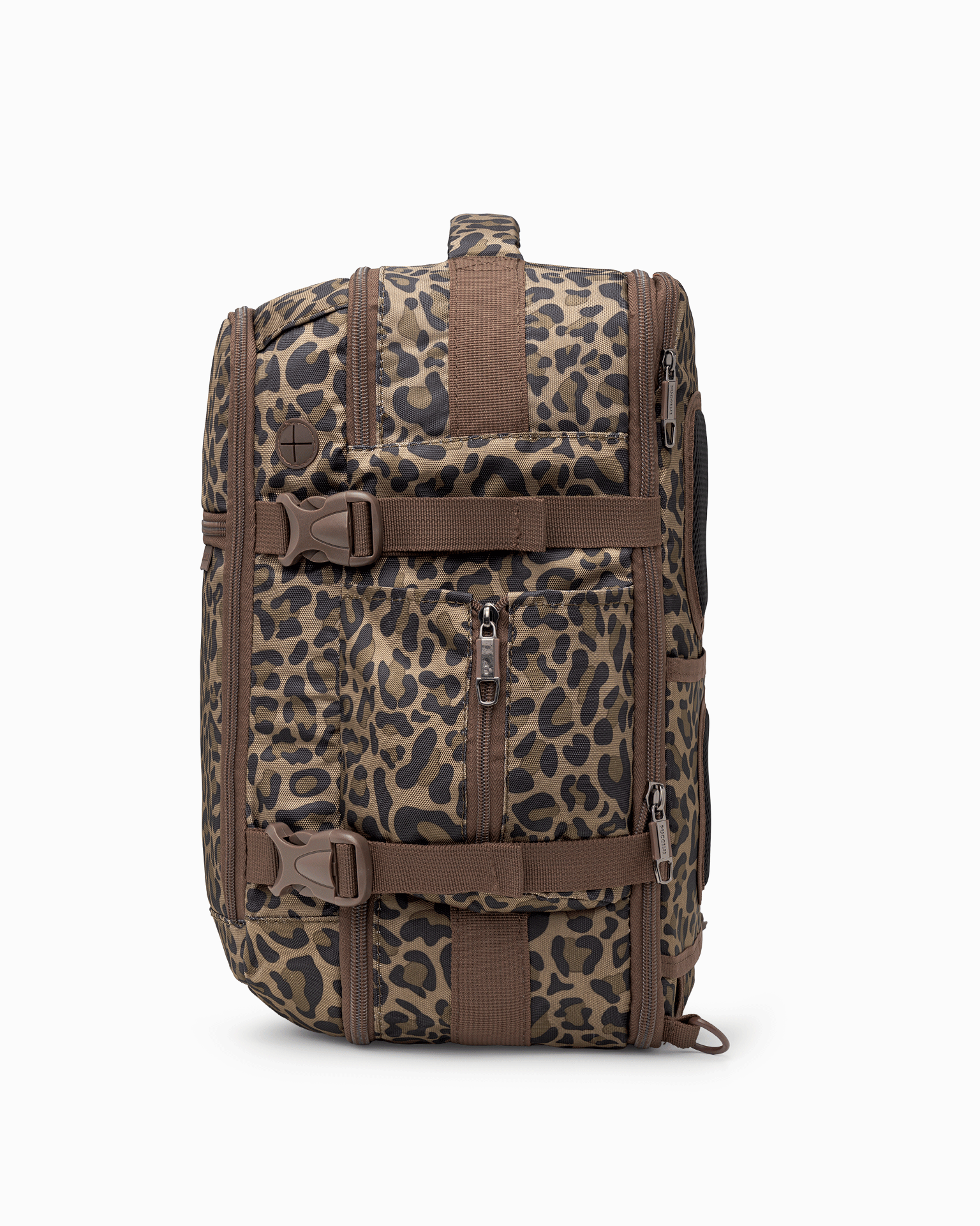 Batoh na letisko s rozšírením rozmer 40x30x20 v leopardom