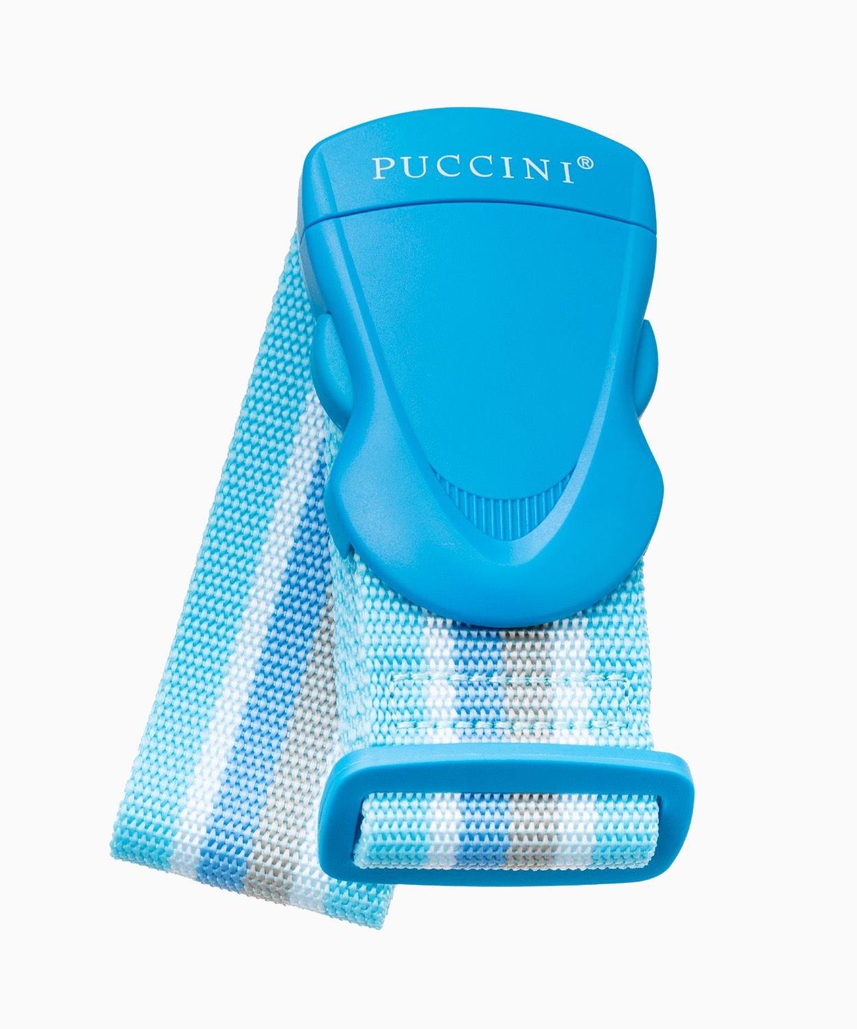 Modrý pás na upevnenie batožiny