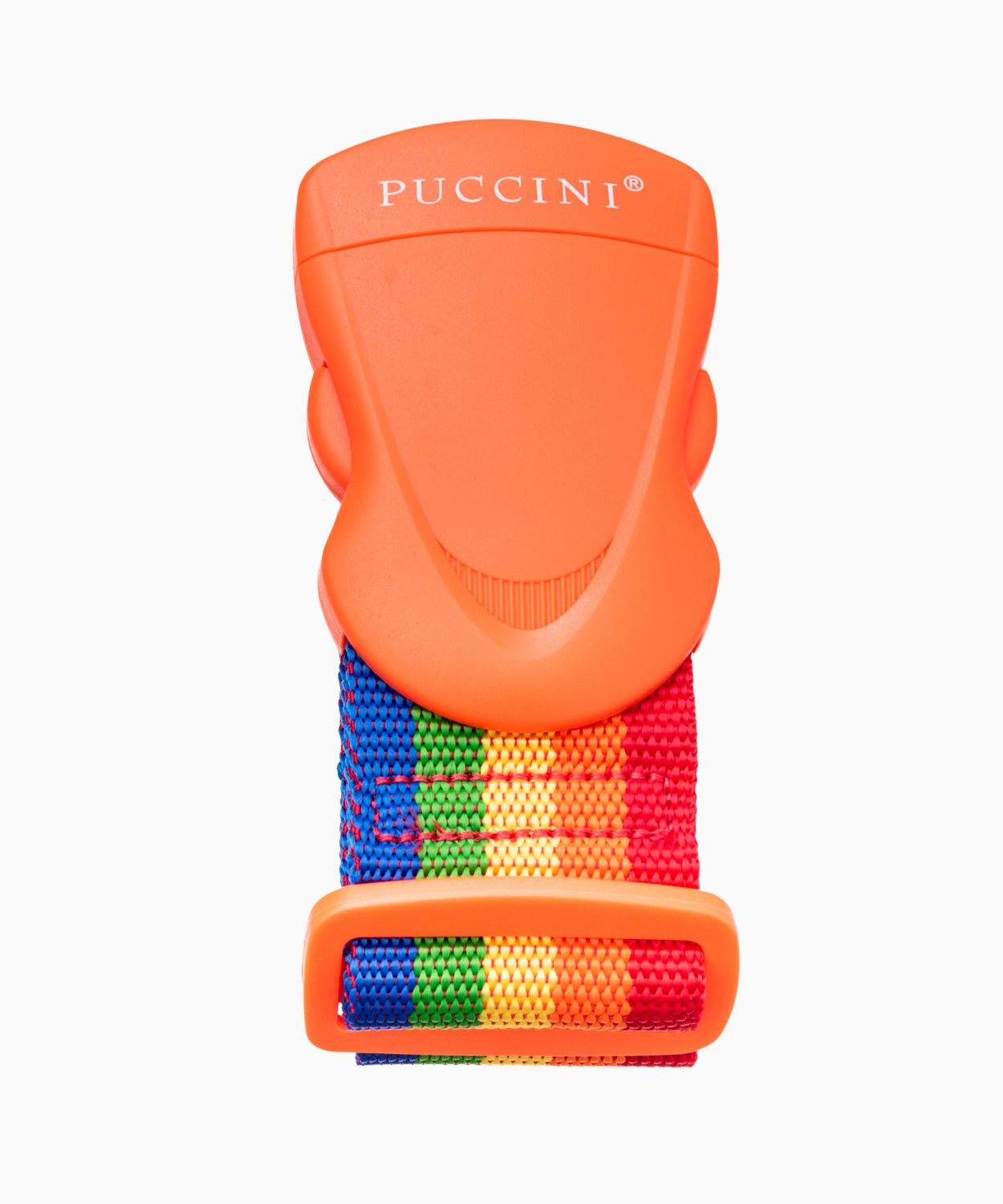 Viacfarebný pás na upevnenie batožiny