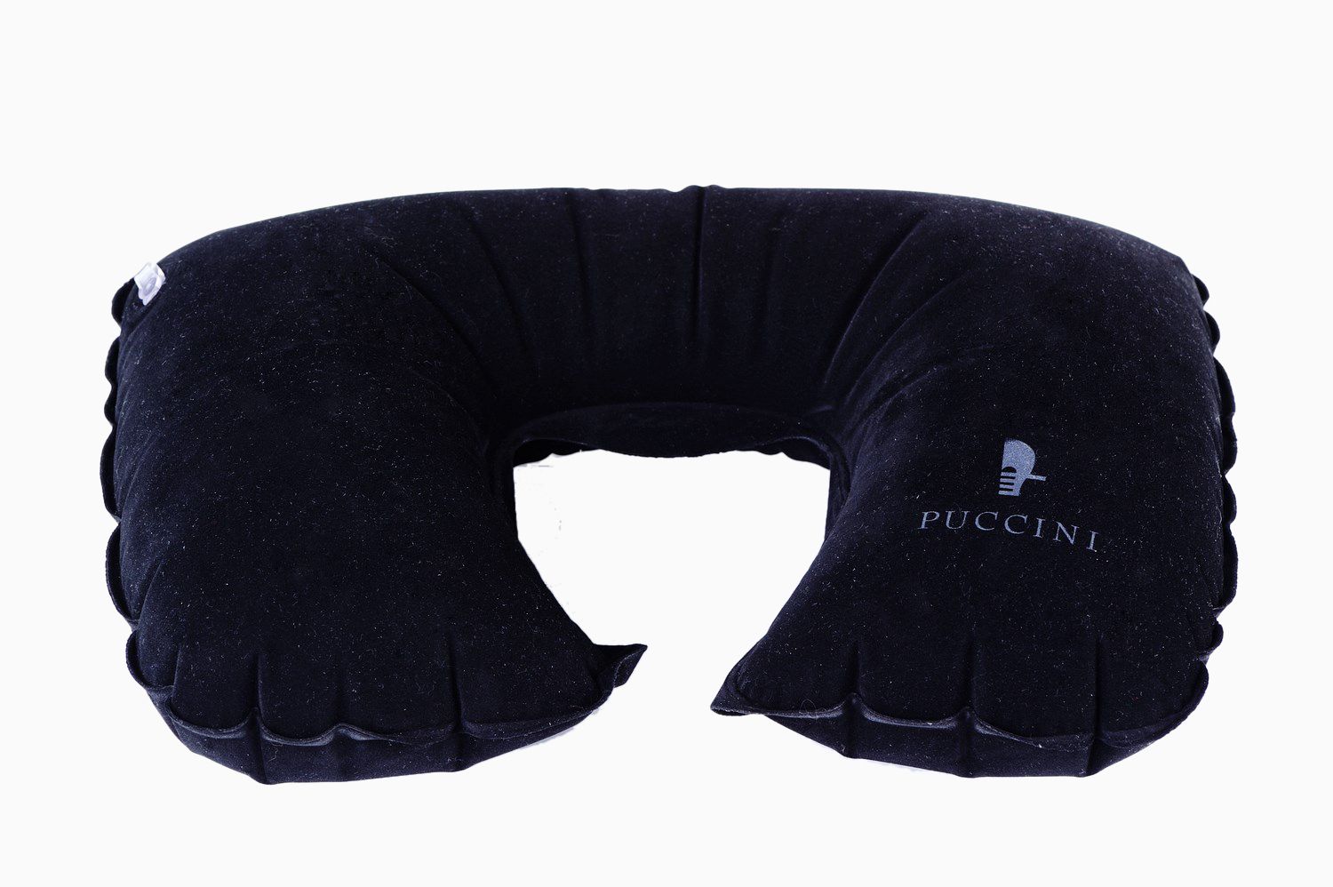 Čierna cestovná nafukovacia opierka hlavy