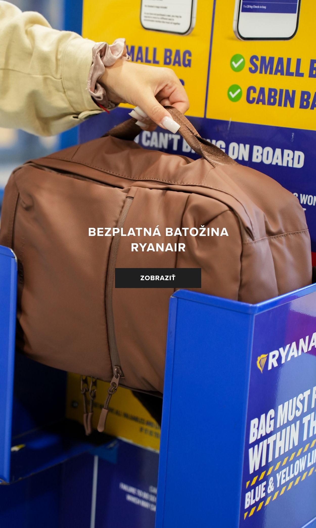 [SK] Bezpłatny bagaż Ryanair